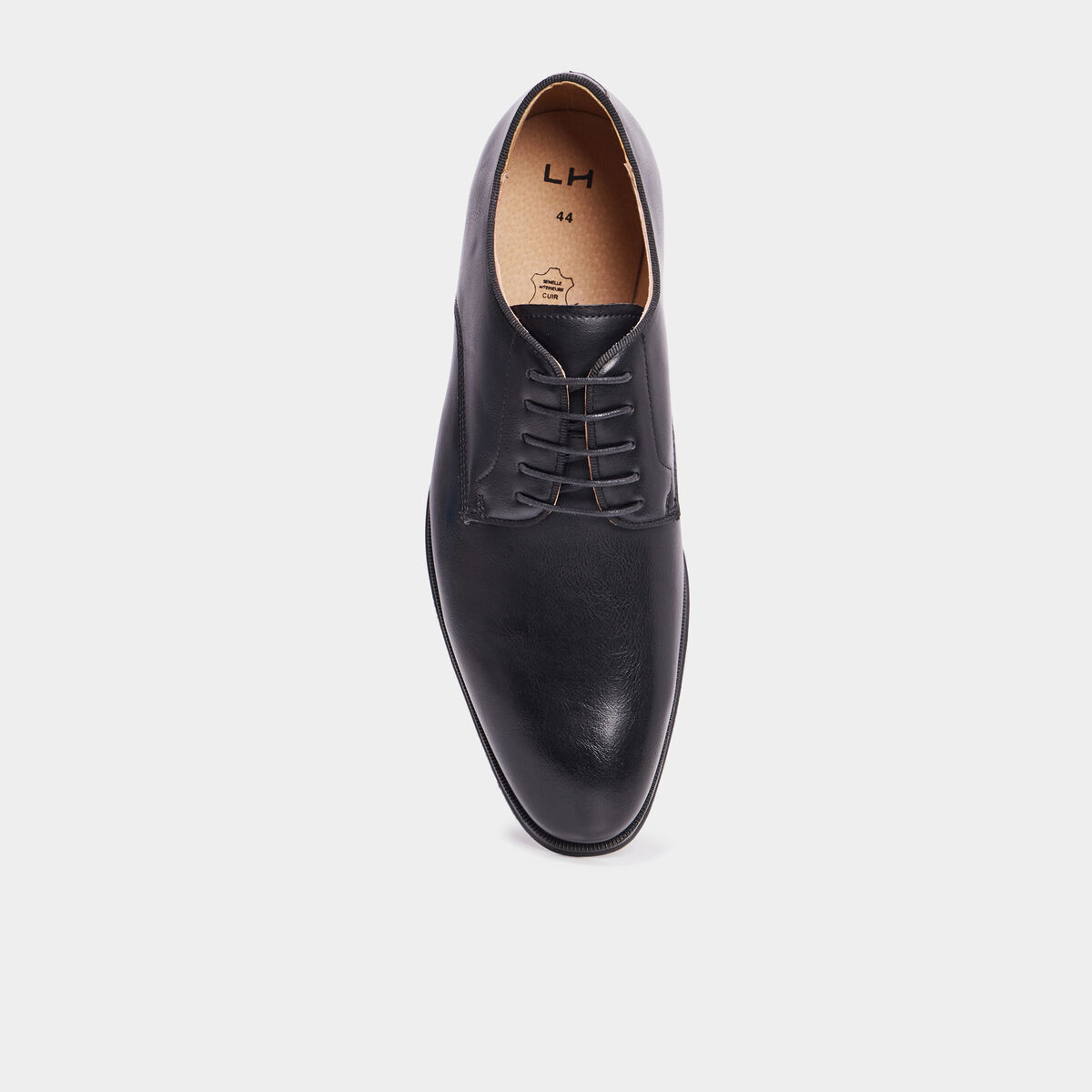 Derbies &agrave; lacets noir homme