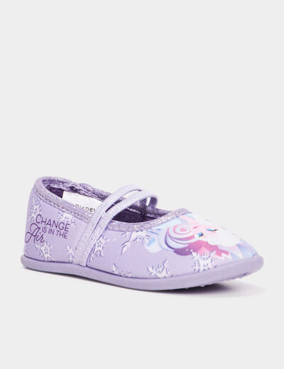 Chaussons ballerines Reine des neiges multicolore fille