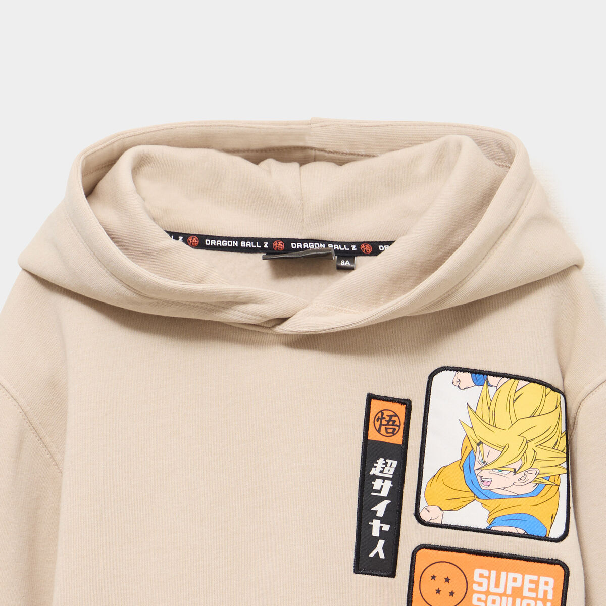 Sweat hoodie 1 poche Dragon Ball Z sable gar&ccedil;on