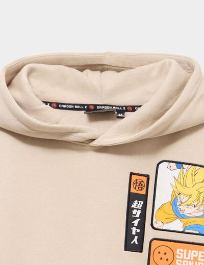 Sweat hoodie 1 poche Dragon Ball Z sable gar&ccedil;on