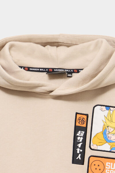 Sweat hoodie 1 poche Dragon Ball Z sable gar&ccedil;on