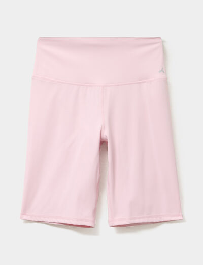Cycliste de sport taille haute rose clair femme