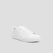 Tennis &agrave; lacets blanc femme