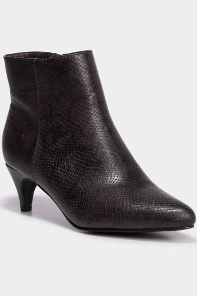 Boots vernies kitten heels multicolore femme
