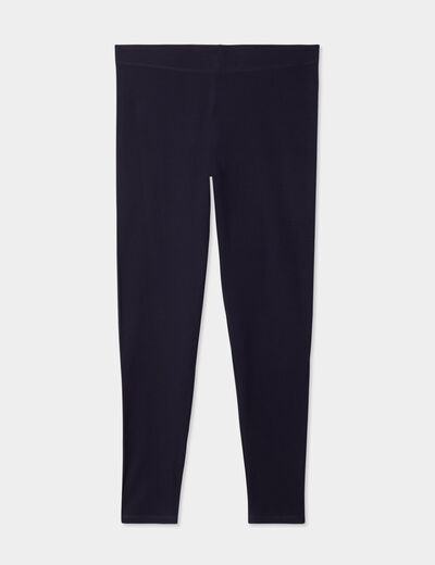 Legging bleu marine femme grande taille