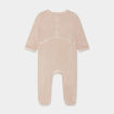 Dors-bien manches longues boutonn&eacute; beige b&eacute;b&eacute;