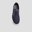 Tennis en toile à lacets Creeks bleu marine homme