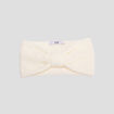 Bandeau effet noeud ivoire femme