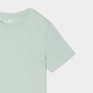 T-shirt en coton manches courtes vert pastel garçon