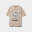 T-shirt manches courtes Dragon Ball Z gris clair homme