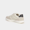 Tennis basses &agrave; lacets gris homme