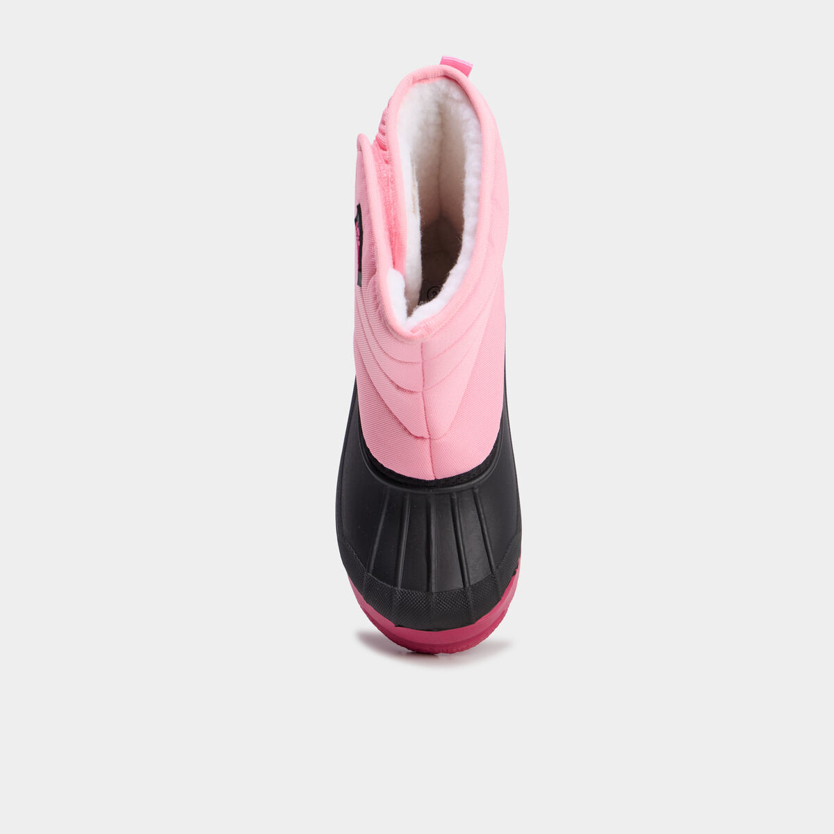 Bottes de neige fourr&eacute;es rose fille