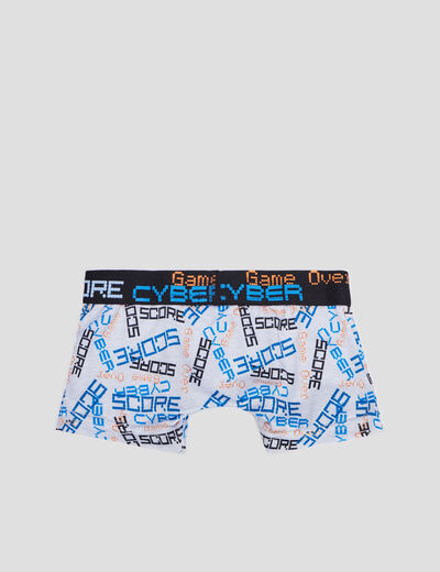 Lot 3 boxers noir garçon