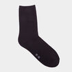 Lot 5 paires chaussettes coton gris mixte