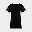 Robe velours &agrave; strass Liberto noir fille