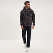 Sweat hoodie &agrave; capuche molleton gris homme