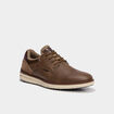 Derbies &agrave; lacets marron homme