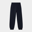 Pantalon de jogging molleton bleu marine fille