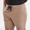 Pantalon jogpant taupe homme