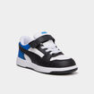 Baskets &agrave; scratchs Puma Rebound Slam bleu electrique gar&ccedil;on