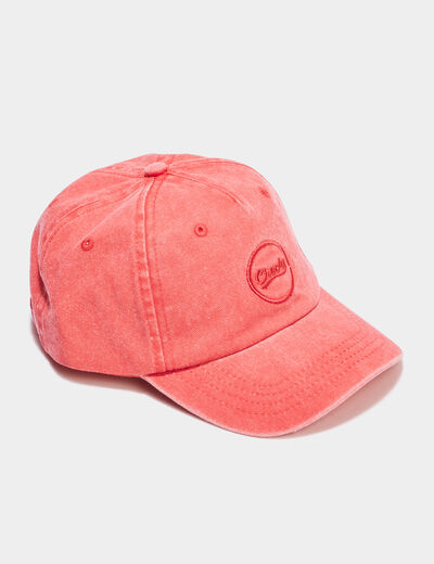 Casquette Creeks rouge clair fille