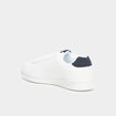 Tennis basses à lacets bout rond bleu marine femme
