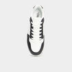 Tennis basses &agrave; lacets blanc homme