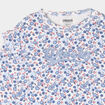 Sweat épaules à volants Creeks ecru bébé fille
