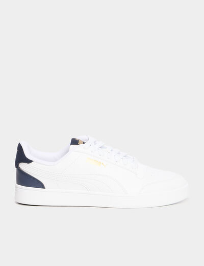 Tennis Puma Shuffle blanc homme
