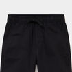 Pantalon battle taille &eacute;lastiqu&eacute;e coton noir gar&ccedil;on