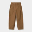 Pantalon ballon taille haute beige femme