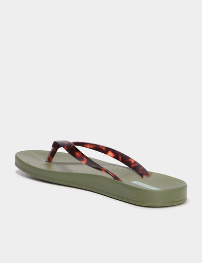 Tongs Ipanema vert femme
