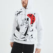 Sweat à capuche hoodie Naruto Itachi blanc homme