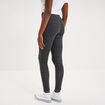 Legging taille haute coton noir femme
