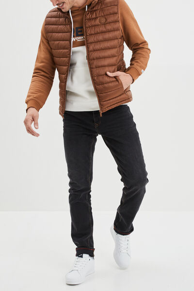 Sweat à capuche hoodie Creeks marron homme