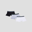 Lot 3 boxers Creeks blanc garçon