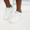 Tennis basses &agrave; lacets Champion vert femme