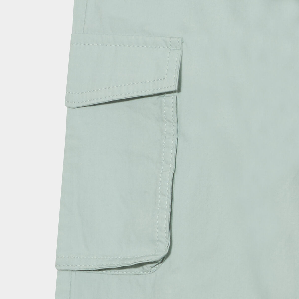 Pantalon parachute battle poches côtés vert pastel fille