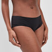 Shorty microfibre sans coutures noir femme