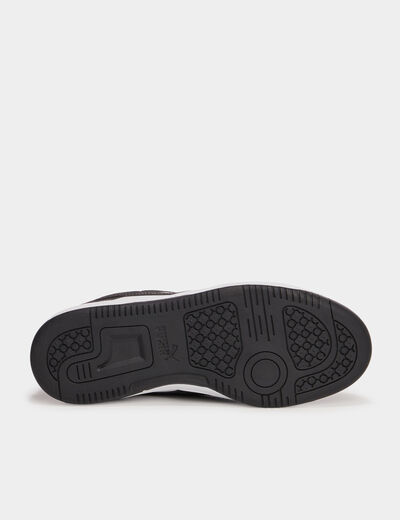 Tennis basses à lacets Puma Rebound noir garçon