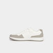 Tennis basses &agrave; lacets gris homme