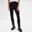 Legging taille haute &eacute;lastiqu&eacute;e noir femme