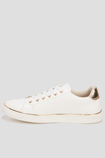 Baskets tennis Mosquitos blanc femme