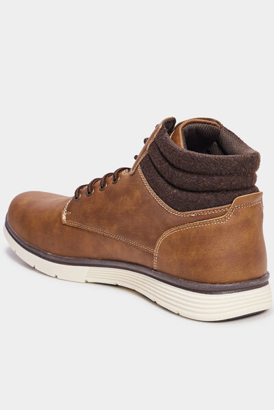 Bottines à lacets Bolanito marron homme