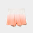 Short de jogging taille &eacute;lastiqu&eacute;e orange fille