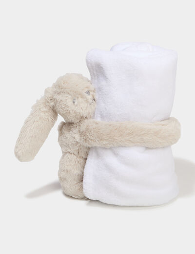 Ensemble couverture avec doudou taupe b&eacute;b&eacute;