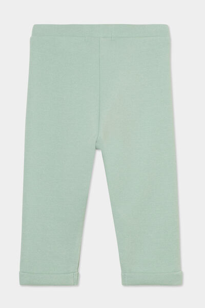 Pantalon de jogging relaxed avec noeud vert pastel b&eacute;b&eacute; fille
