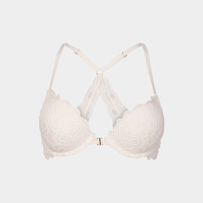 Soutien-gorge maxi push-up ivoire femme