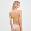 Soutien-gorge corbeille dentelle coques ivoire femme