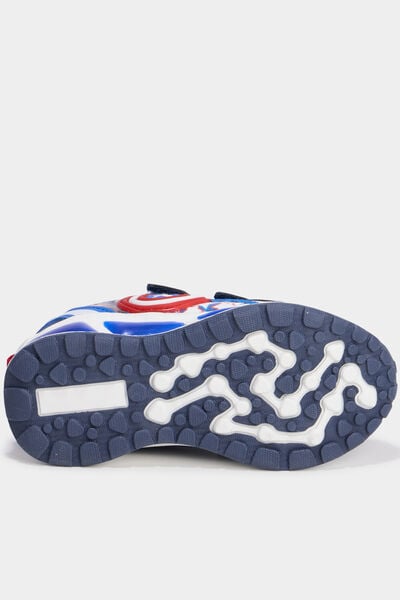 Baskets running lumineuses Marvel bleu gar&ccedil;on